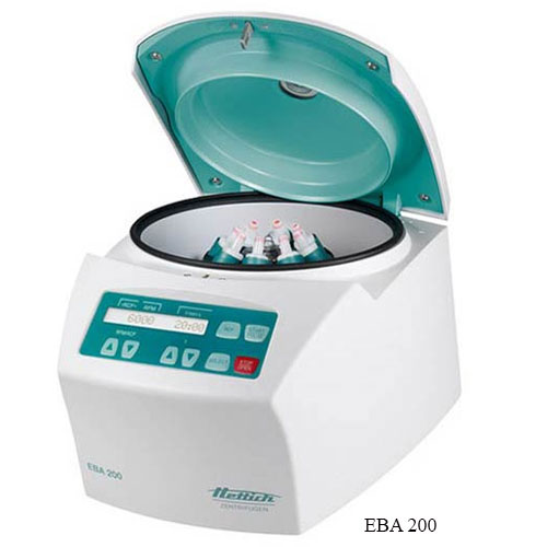 Máy ly tâm nhỏ, Hettich, EBA 200/200S